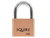 Henry Squire HSQLN5 LN5 Lion Brass Padlock 5-Pin 50mm | Toolden