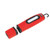 Sealey LED360PLUSR Rechargeable 360° Inspection Lamp 16 SMD LED + 3W LED Red 2 x Lithium-ion
