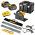 DeWalt DCS520T2 XR 165mm Flexvolt Plunge Saw 54V Complete Guide Rail Kit with 2 x 6.0Ah Batteries & Fast Charger