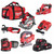 Milwaukee M18FPP5L 18V FUEL Woodworking 5pc Kit with 3x 5.0Ah Batteries