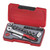 Teng Tools T1422 1/4in MM 22 Pieces Drive Socket Set