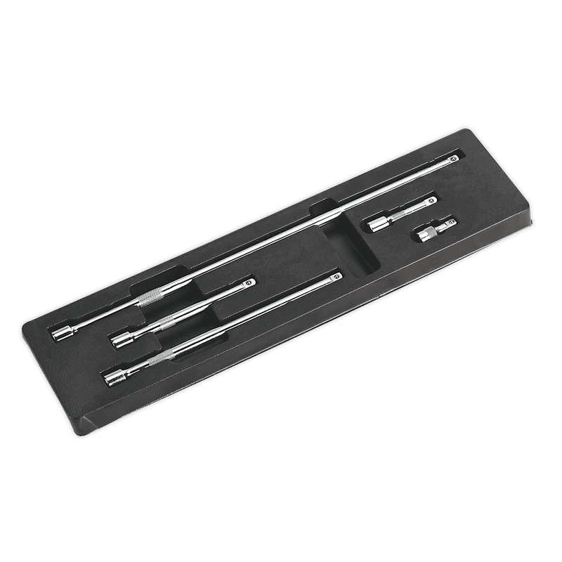 Sealey AK6341 Extension Bar Set 5pc 3/8"Sq Drive