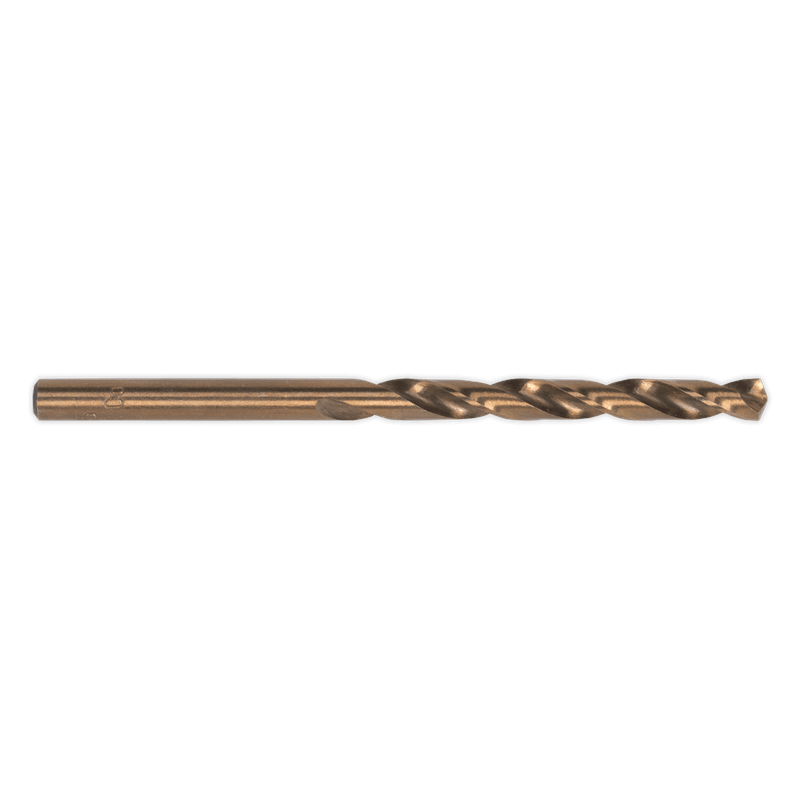 Sealey DB100CB HSS Cobalt Fully Ground Drill Bit 10mm Pack of 5