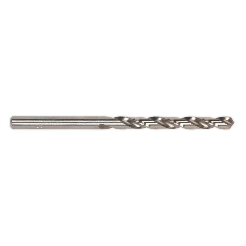 Sealey DBI18FG HSS Fully Ground Drill Bit 1/8" Pack of 10