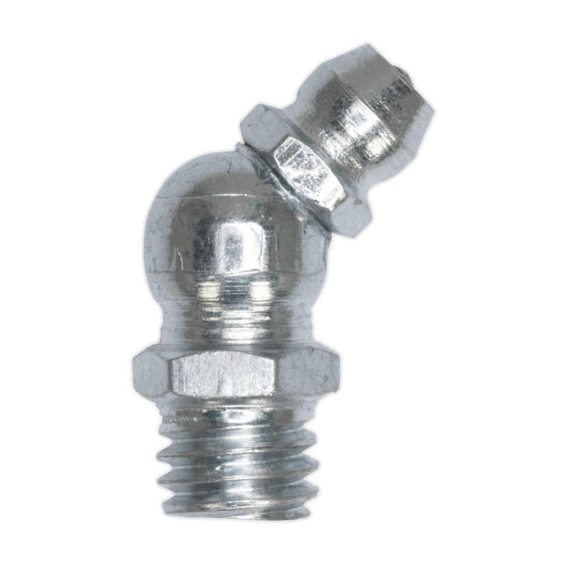 Sealey GNM11 Grease Nipple 45¸ 8 x 1mm Pack of 25