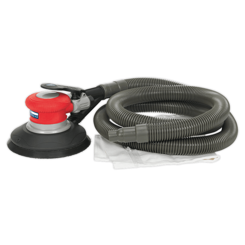 Sealey GSA06  Air Palm Random Orbital Sander 150mm Dust-Free Self-Contained