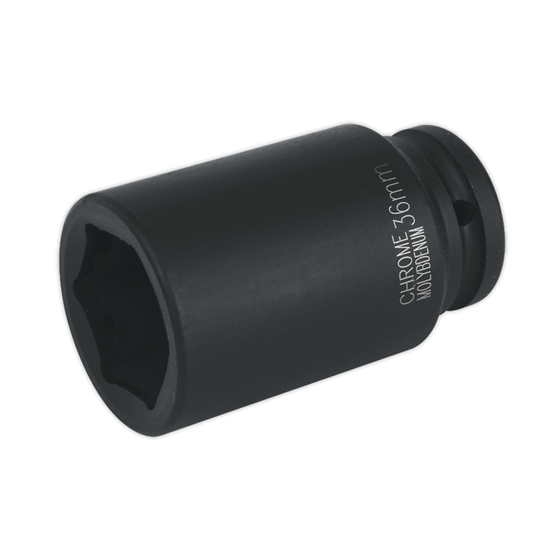 Sealey IS3436D Impact Socket 36mm Deep 3/4"Sq Drive