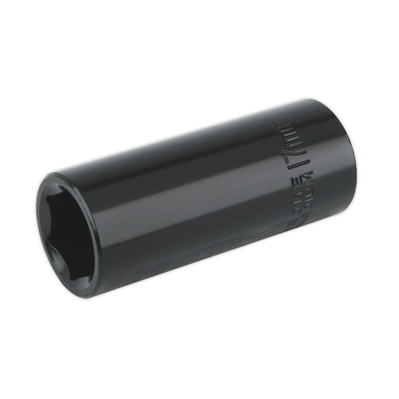 Sealey IS3817D Impact Socket 17mm Deep 3/8"Sq Drive