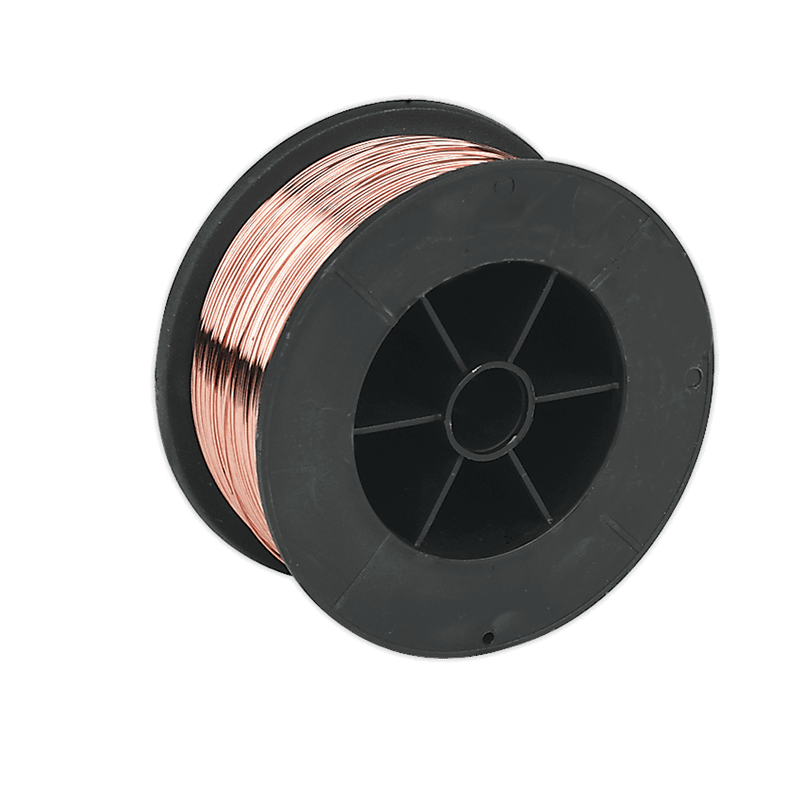 Sealey MIG/7K06 Mild Steel MIG Wire 0.7kg 0.6mm A18 Grade