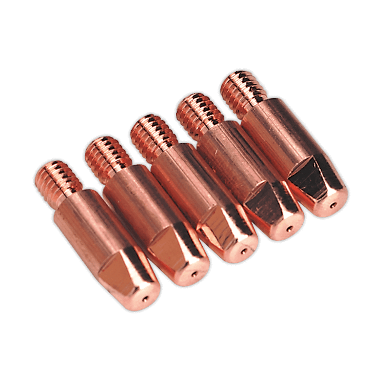 Sealey MIG917 Contact Tip 0.8mm TB25/36 Pack of 5