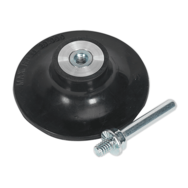Sealey PTCQCBP75 Quick Change Backing Pad 75mm 1/4"UNC
