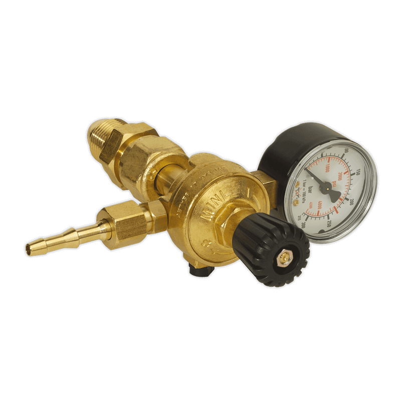 Sealey REG/MO MIG Gas Regulator 1 Gauge Industrial