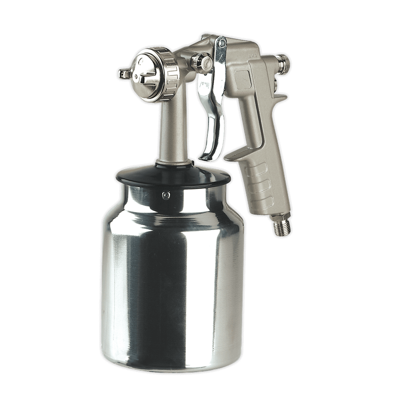 Sealey SSG2 Spray Gun Suction Feed General Purpose 1.5mm Set-Up