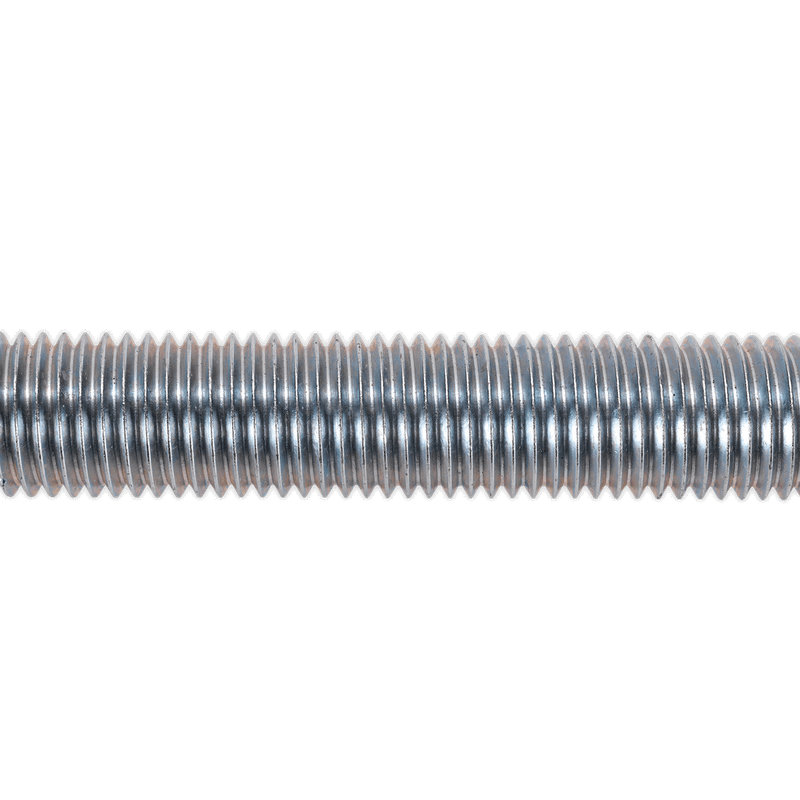 Sealey STUD24 Studding M24 x 1m Zinc DIN 975 Pack of 2