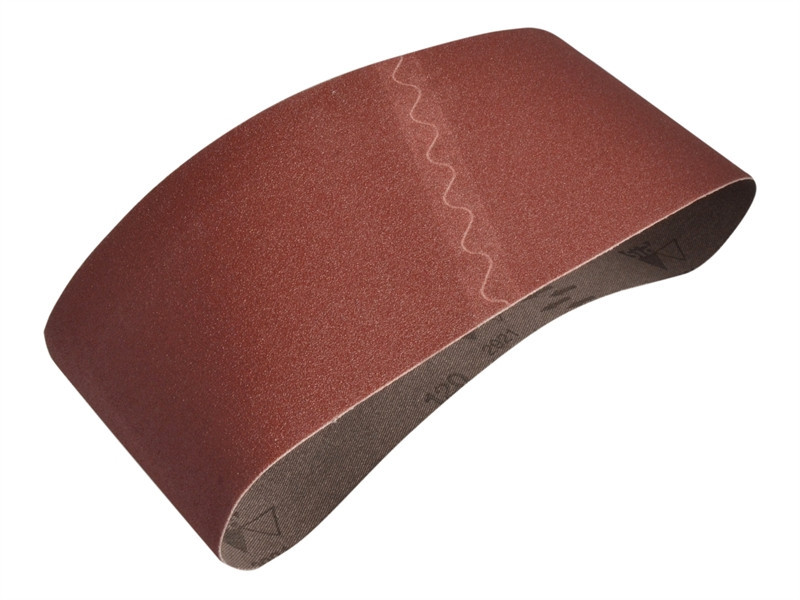 Faithfull FAIAB6110120 Cloth Sanding Belt 610 x 100mm 120G