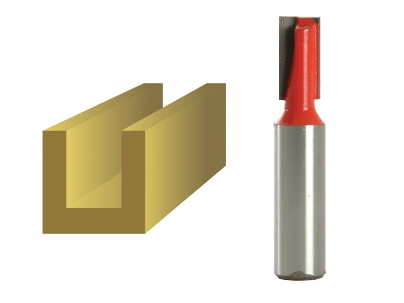 Faithfull FAIRB220 Router Bit TCT Two Flute 10.0mm x 19mm 1/2in Shank