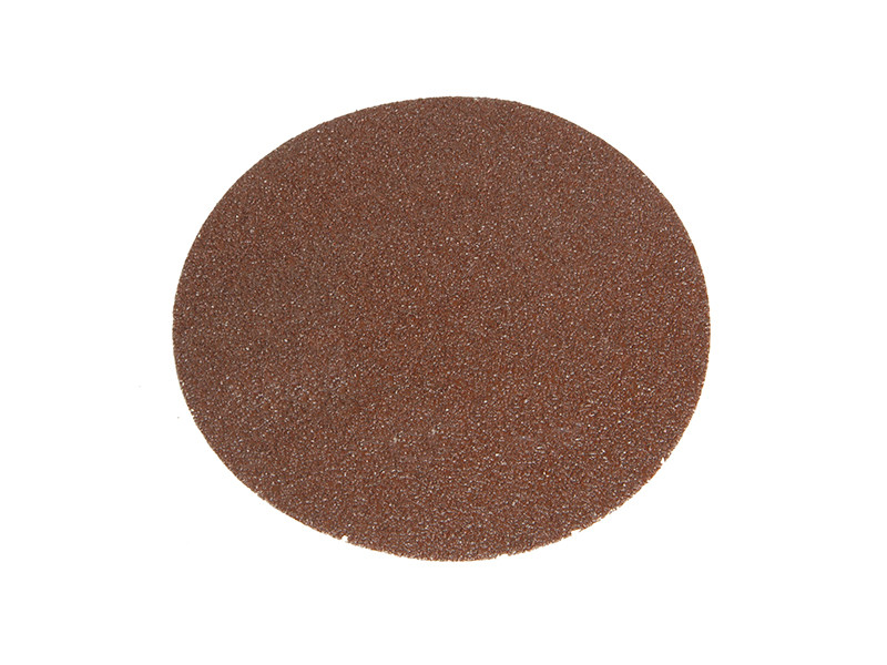 Faithfull FAIADHL125A Hook & Loop Plain Sanding Disc 125mm Assorted (5 Pack)