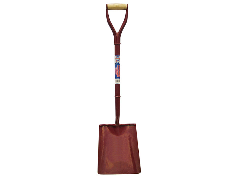 Faithfull FAIASS2MYDT All-Steel Shovel Square No.2 MYD Treaded