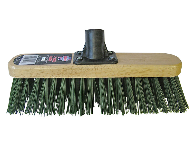 Faithfull FAIBRSTIF12R Broom Head Stiff Green 300mm (12in)