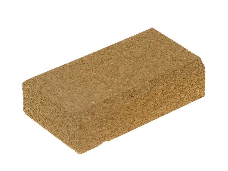 Faithfull FAIC18 Cork Rubbing Block 115 x 65mm