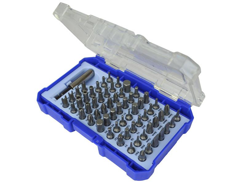 Faithfull FAISBSET61 Screwdriver Bit Set (61 Pieces)