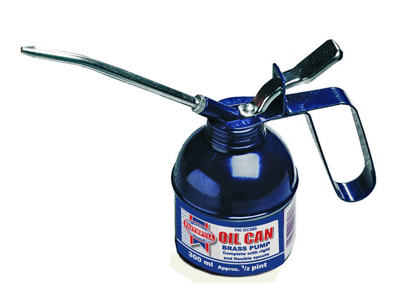 Faithfull FAIOC300 Lever Type Oil Can 300ml