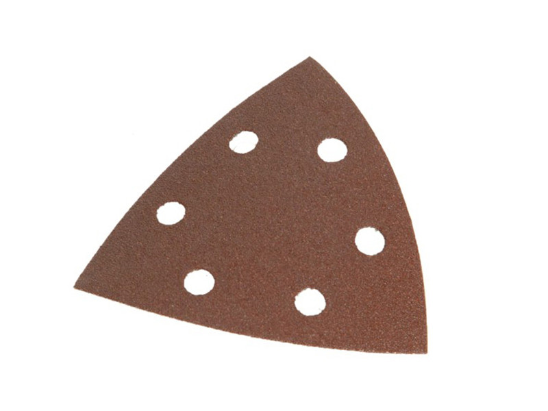 Faithfull FAIADSS120 Delta Hook & Loop Sanding Sheets TR2 93mm P120 (25 Pack)