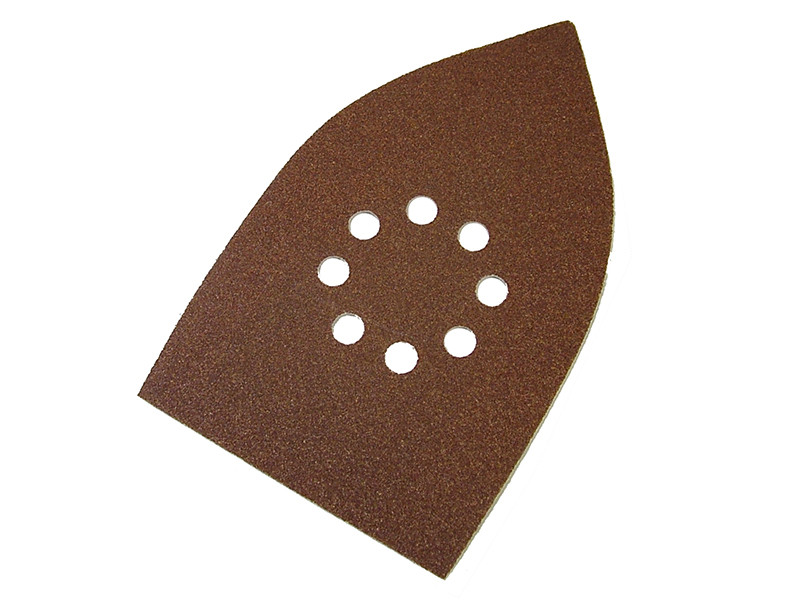 Faithfull FAIAOMULTIF Multi-Sander Sheets Hook & Loop Fine Grit (5 Pack)