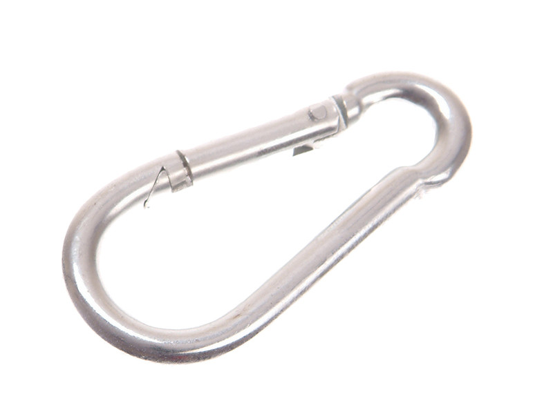 Faithfull FAICHFBS60 Fire Brigade Snap Hook 6mm Zinc Plated (4 Pack)