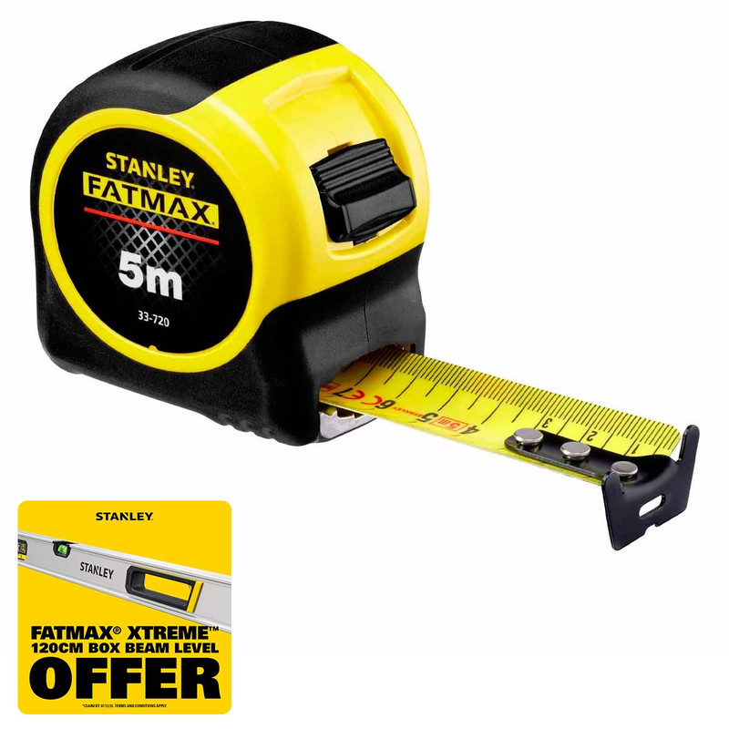Stanley 0-33-720 FATMAX BladeArmor Tape Measure