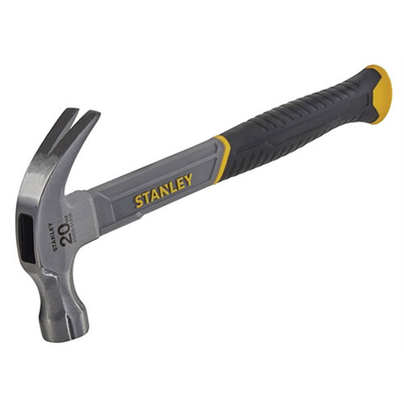 Stanley Tools STA051310 Curved Claw Hammer Fibreglass Shaft 570g  (20oz)