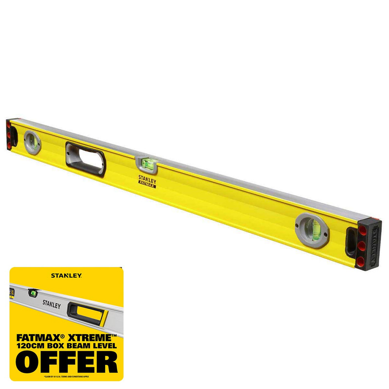 Stanley 1-43-536 FATMAX Spirit Level 3 Vial 90cm