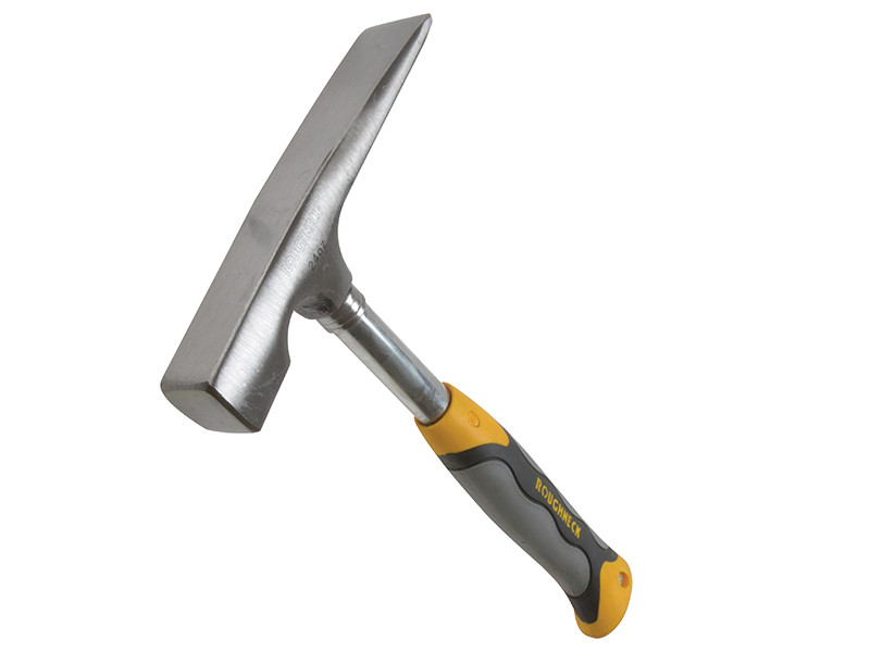 Roughneck ROU61624 Tubular Handle Brick Hammer 680g (24oz) | Toolden
