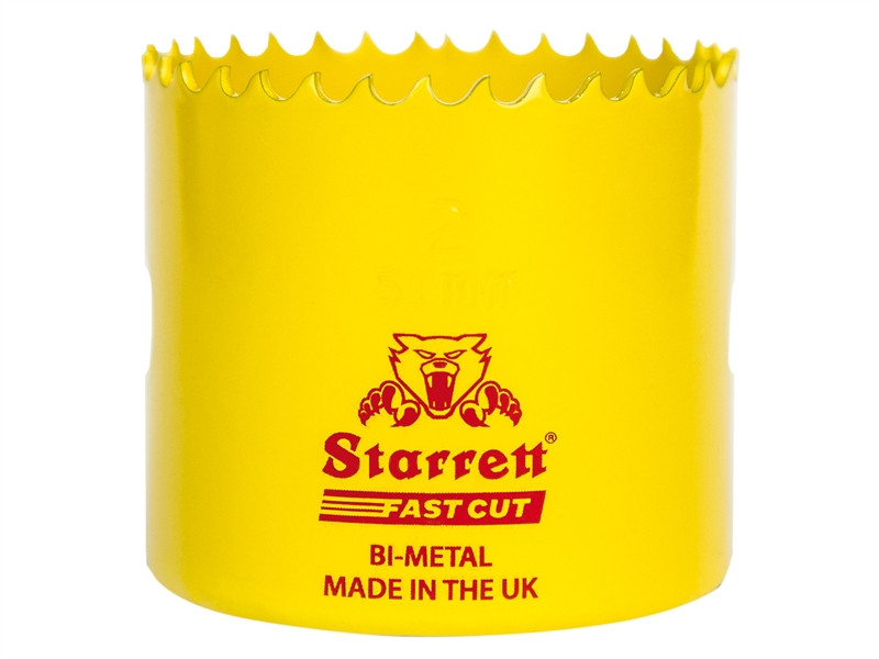 Starrett STRHS59AX FCH0256 Fast Cut Bi-Metal Holesaw 59mm | Toolden
