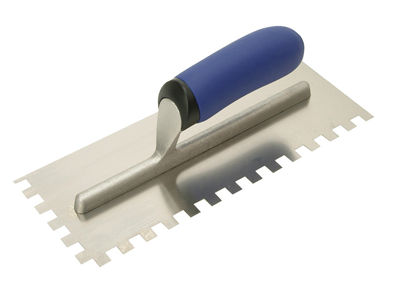 Vitrex VIT102909 Professional Notched Adhesive Trowel 10mm Stainless Steel 11 x 4.1/2in | Toolden