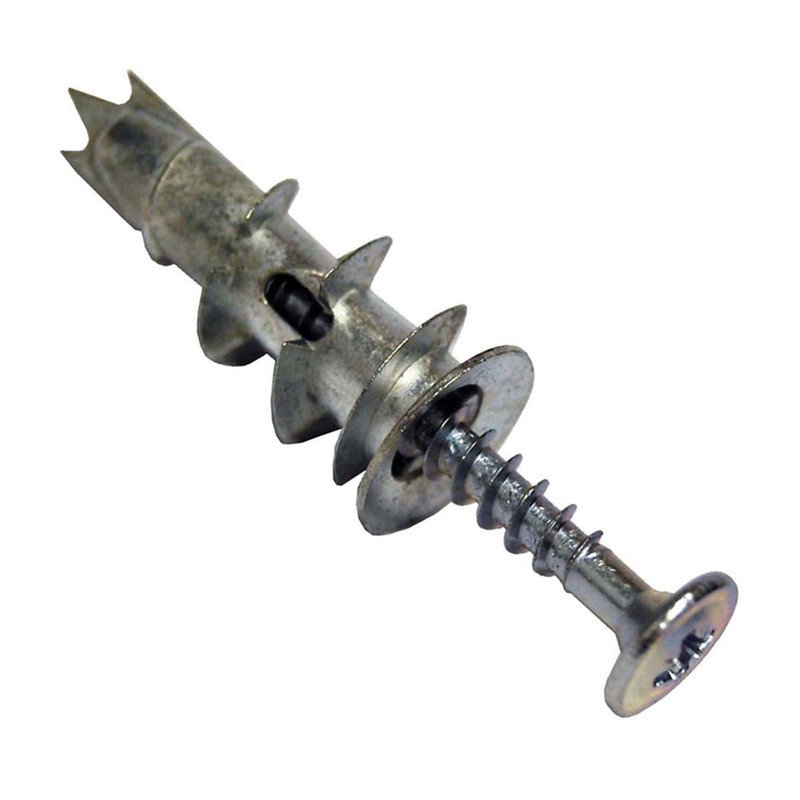 Cavity Wall Zinc Speed Plug & Screw 4.5 x 35mm Bag 25 | Toolden