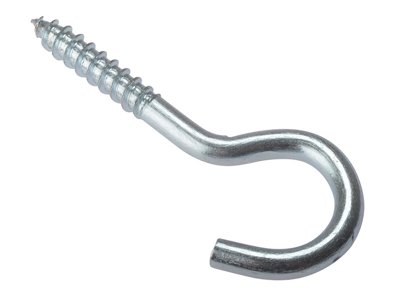 Screw Hook ZP 55 x 8Ga Bag 10 | Toolden