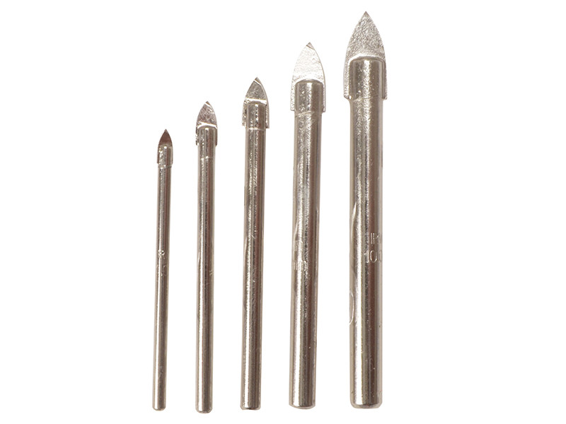 Glass & Tile Drill Bit Set of 5 | Toolden