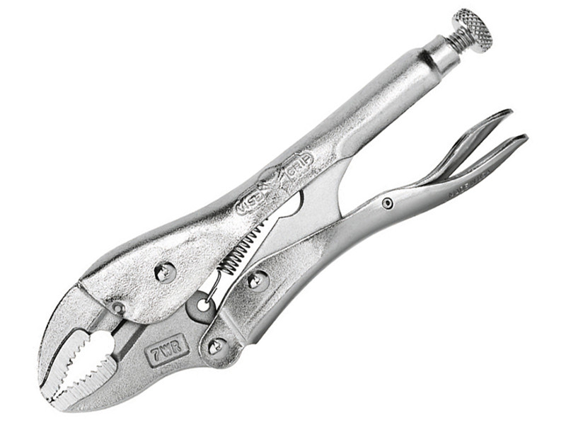 IRWIN Vise-Grip VIS7WRC 7WRC Curved Jaw Locking Pliers with Wire Cutter 178mm (7in) | Toolden