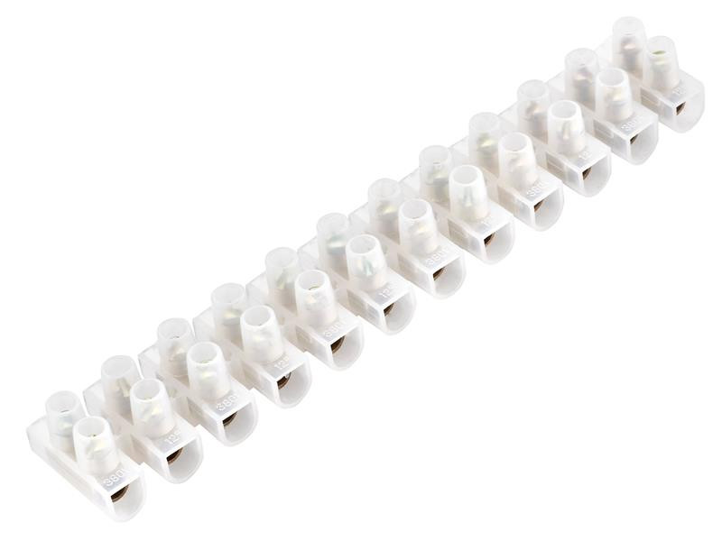 Masterplug MSTTS1512 Connector Strips 15A 12W (Pack 10) | Toolden
