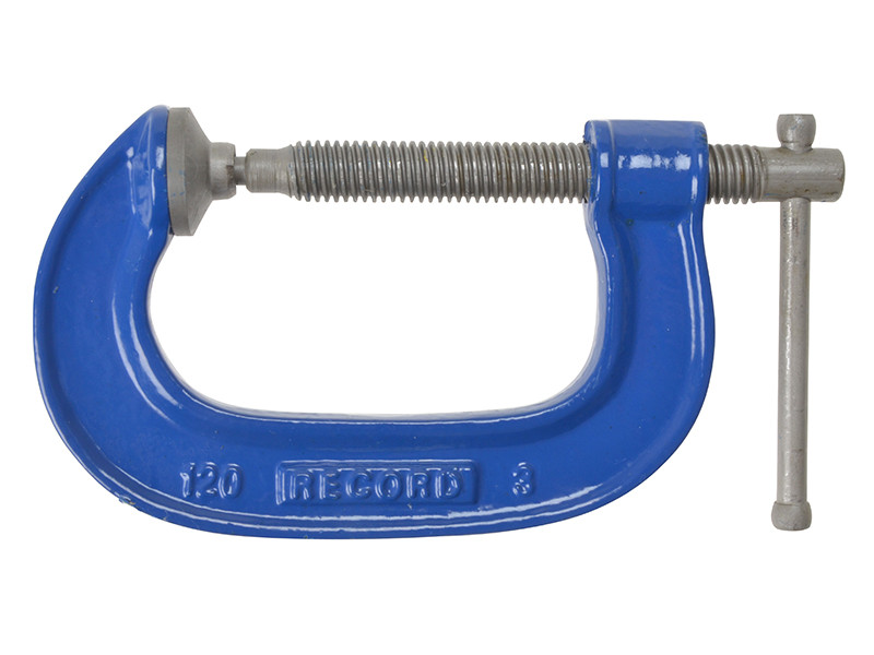 IRWIN Record REC1203 120 Heavy-Duty G Clamp 75mm (3in) | Toolden
