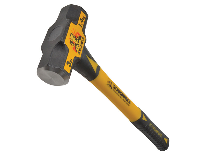 Roughneck ROU65622 Mini Sledge Hammer 16in Fibreglass Handle 1.4kg (3lb) | Toolden