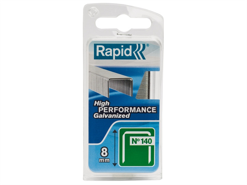 Rapid RPD1408NB 140/8NB 8mm Galvanised Staples Narrow Box 970 | Toolden