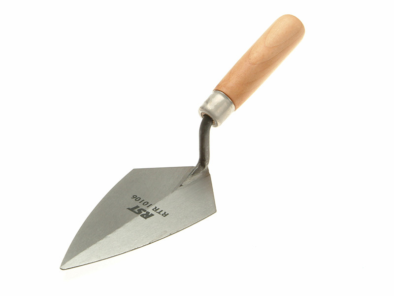 R.S.T. RST1015 Pointing Trowel Philadelphia Pattern Wooden Handle 5in | Toolden