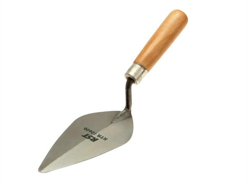 R.S.T. RST1065 Pointing Trowel London Pattern Wooden Handle 5in | Toolden