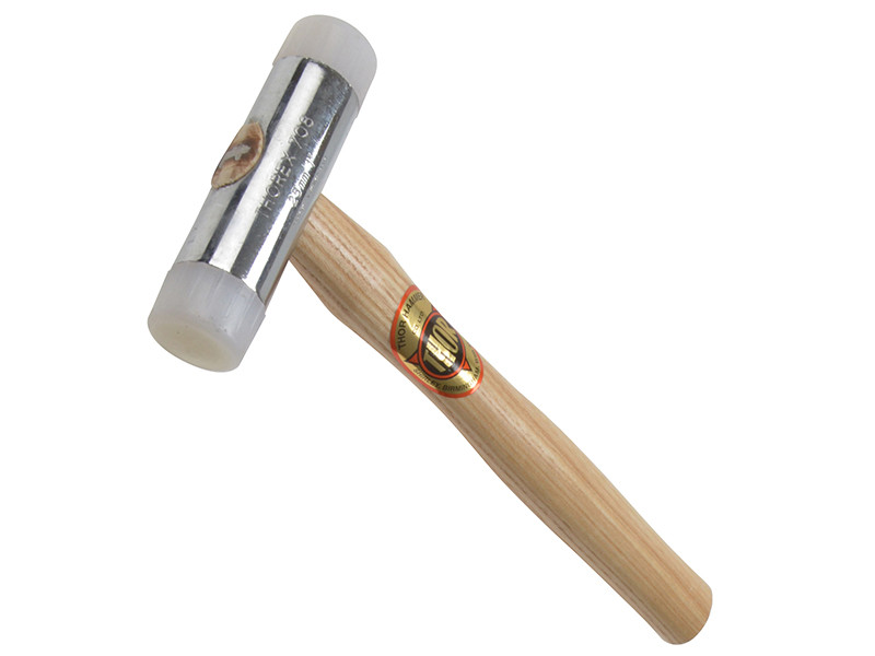 Thor THO708 708N Nylon Hammer Wood Handle 25mm 250g | Toolden