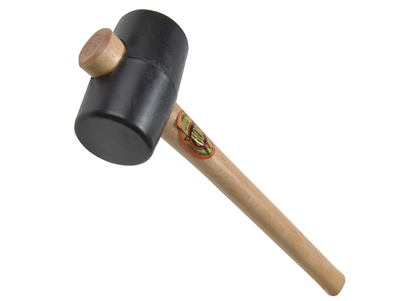 Thor THO952 952 Black Rubber Mallet 54mm 310g | Toolden