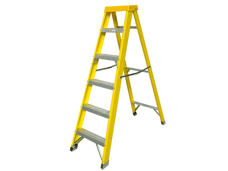 Zarges ZAR300516 Fibreglass Swingback Steps Open 1.60m Closed 1.78m 6 Rungs | Toolden