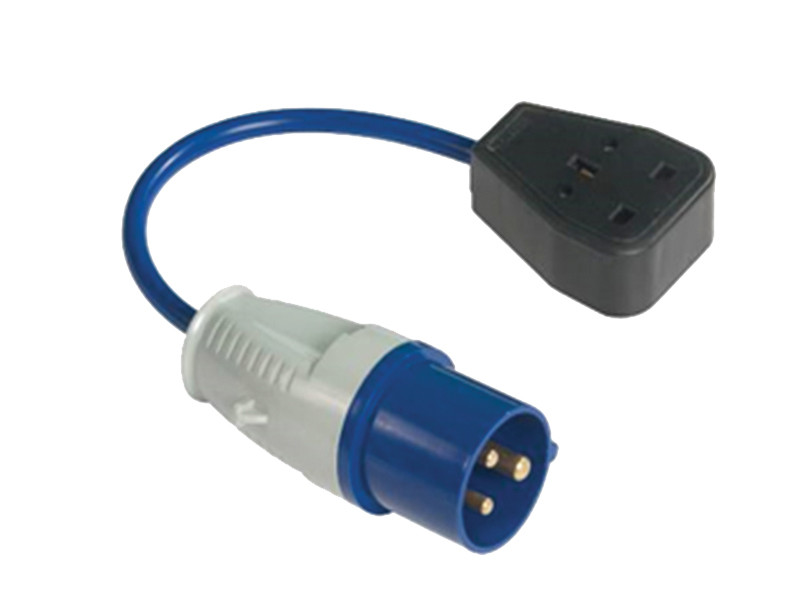Faithfull Power Plus FPPFLYLEAD Fly Lead 240V 3-Pin Plug to 240V 3-Pin Socket & 35cm Lead | Toolden