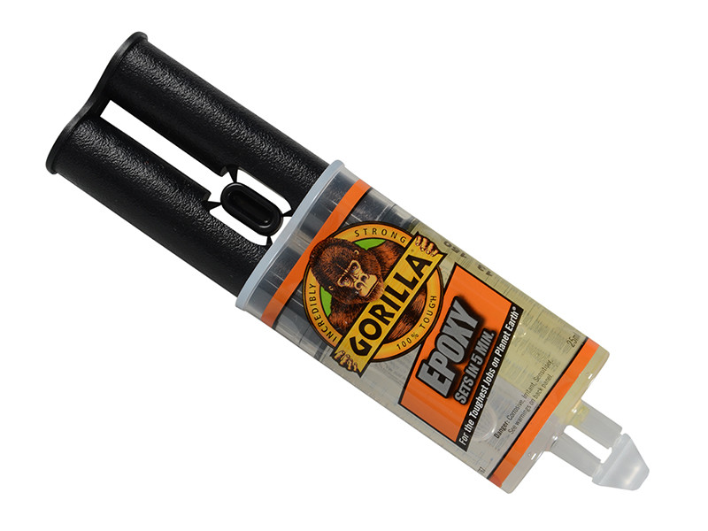 Gorilla Glue GRGGES25 Gorilla 5 Min 2-Part Epoxy Syringe 25ml | Toolden